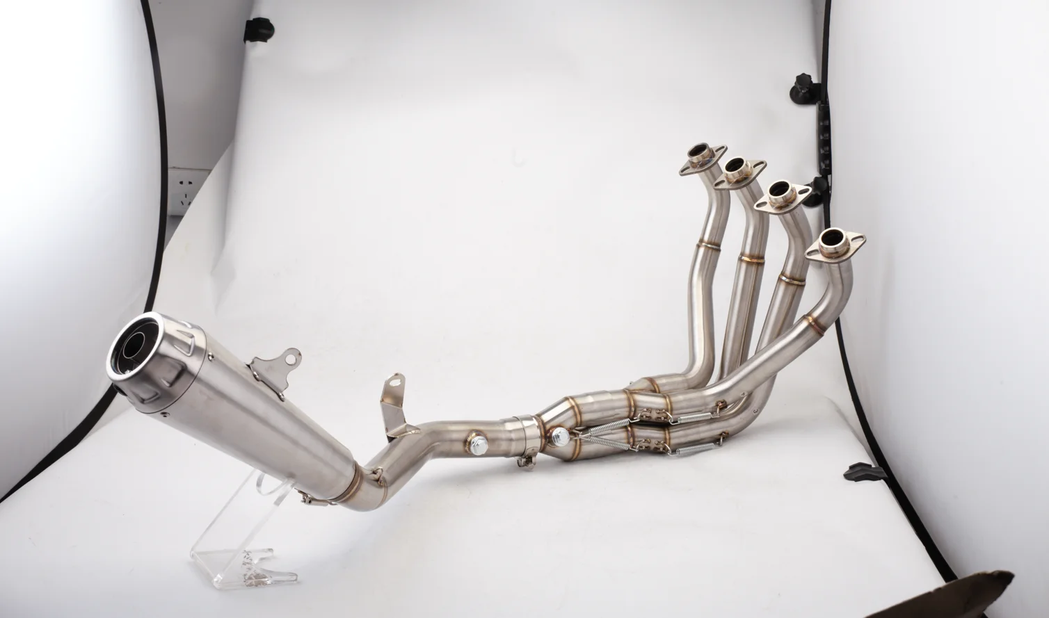 

51mm Full Stainless Steel Exhaust System Front Pipe Dual O2 Sensor for Kawasaki Z900 A2 2017-2026