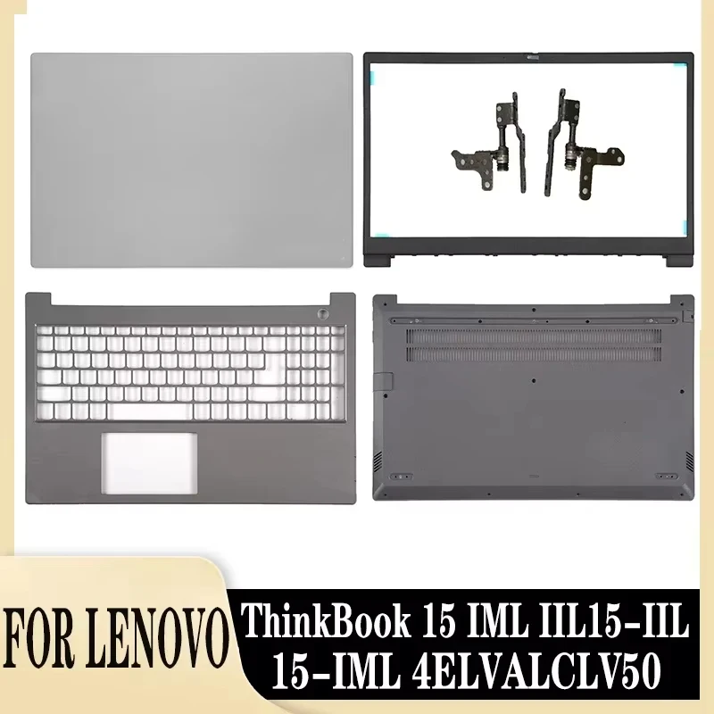 

Original New for ThinkBook 15 IML IIL15-IIL 15-IML 4ELVALCLV50 LCD Screen Back Cover Front Bezel Palmrest Bottom Case