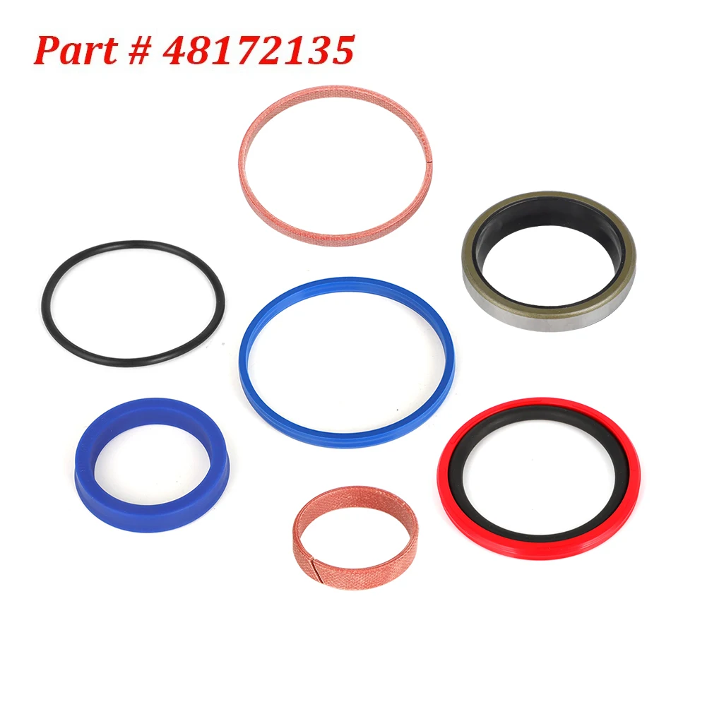 Seal Kit New For Holland Case IH 48172135 Quicke LDR5033704 Loader Bucket Cylinder for 645TL, 810TL, 820TL, 840TL, L720, L740