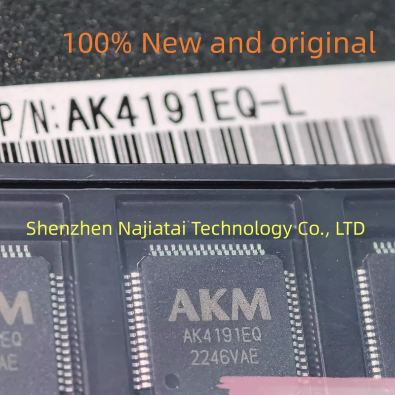 

5 шт./партия, 100% Новые оригинальные фотообои AK4191EQ QFP64 IC Chip