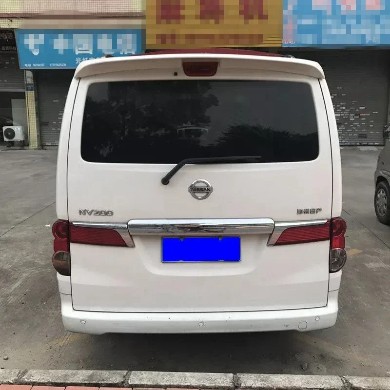 For NV200 Spoiler 2010-2015 Nissan NV200 High Quality Spoiler ABS Plastic Material Car Rear Wing Color Rear Spoiler