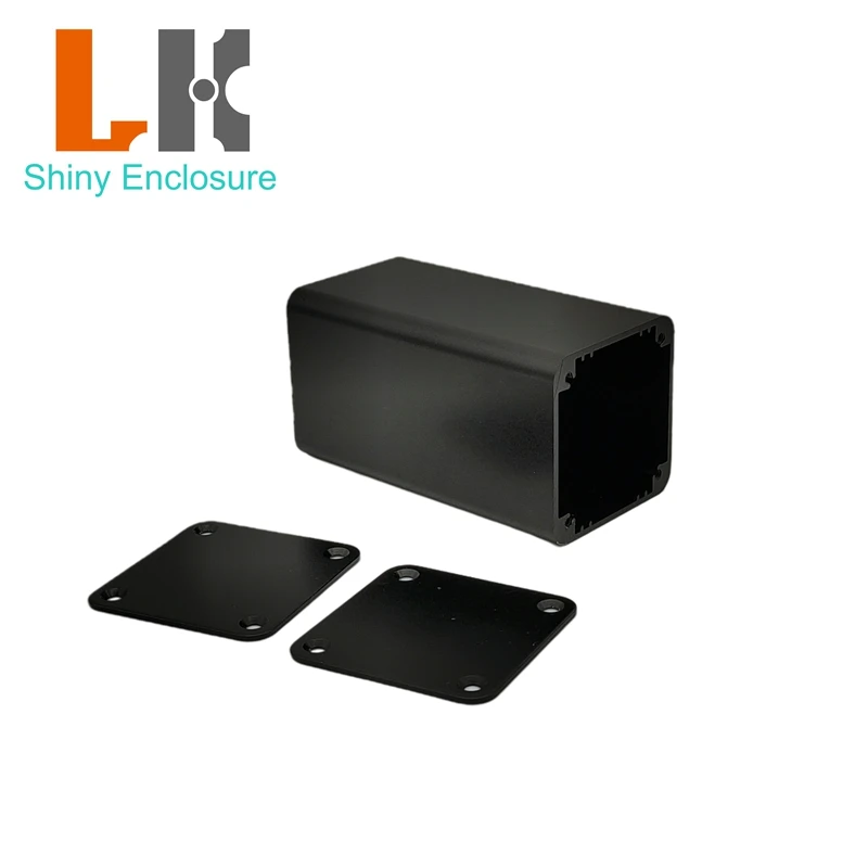 42x42x80mm Diy Extruded Aluminum Electronics Housing Enclosure for Amplifier Junction Box DIY Aluminum Case Small Project Box