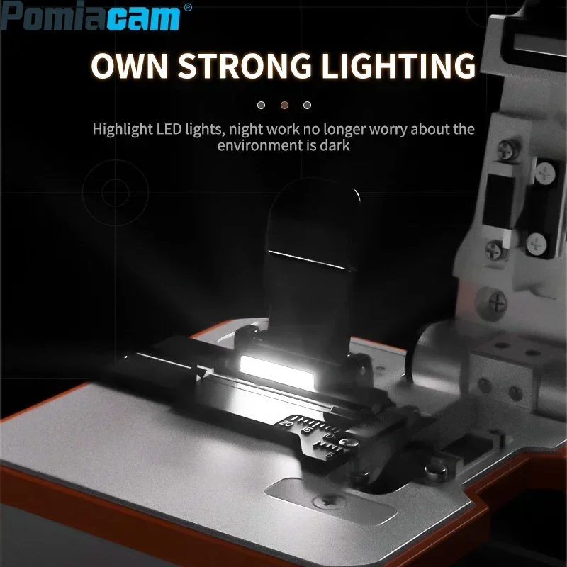 Q1S Fiber Optic Cleaver - Fully Automatic Rechargeable Cutter for FTTH Optical Cables