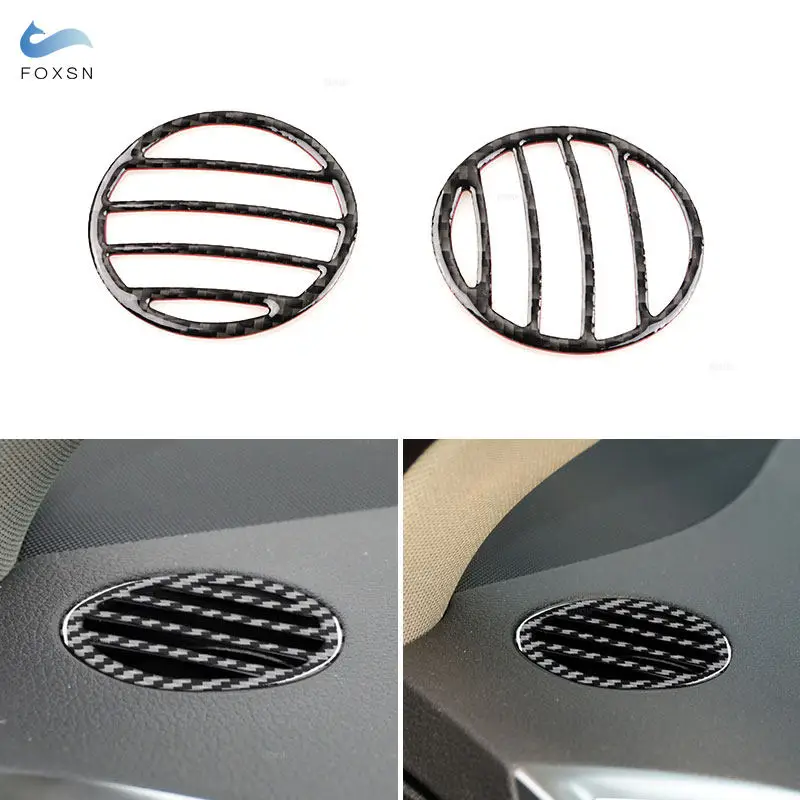 

Car Defogger Vent Outlet Panel Trim For Audi Q7 2007 2008 2009 2010 2011 2012 2013 2014 2015 Carbon Fiber Decorative Stickers
