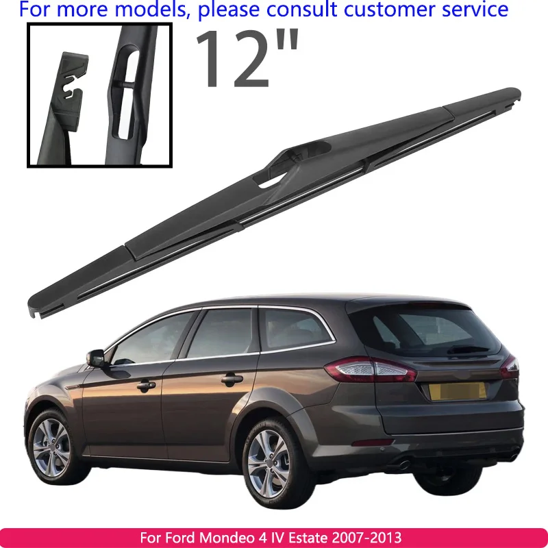 

Для Ford Mondeo 4 IV Estate 2007-2013 автомобильные аксессуары 12 "омыватель заднего лобового стекла, щетка стеклоочистителя