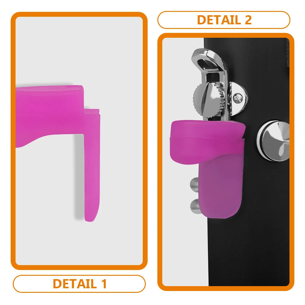 

4 Pcs Clarinet Thumb Rest Pads Finger Cushion for Instrument Accessories Long Handle