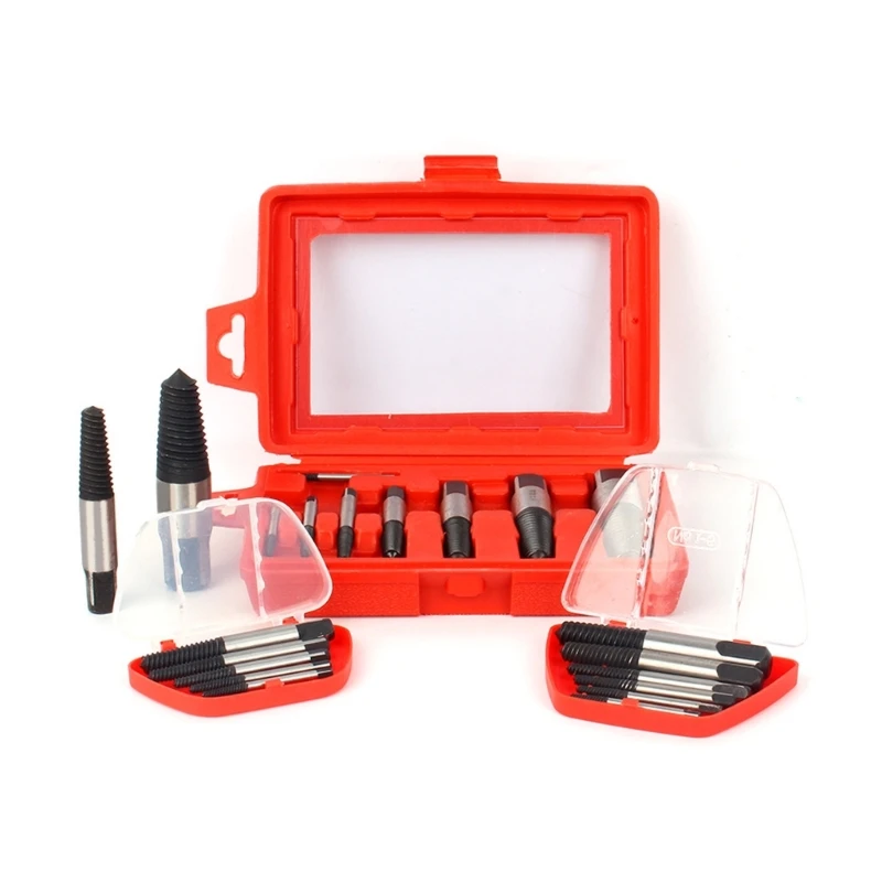 

Professional Broken Screw Removers Set In Carbon Steel Corrosion Resistant Pipes Removers For Plumbing Emergency Repairs