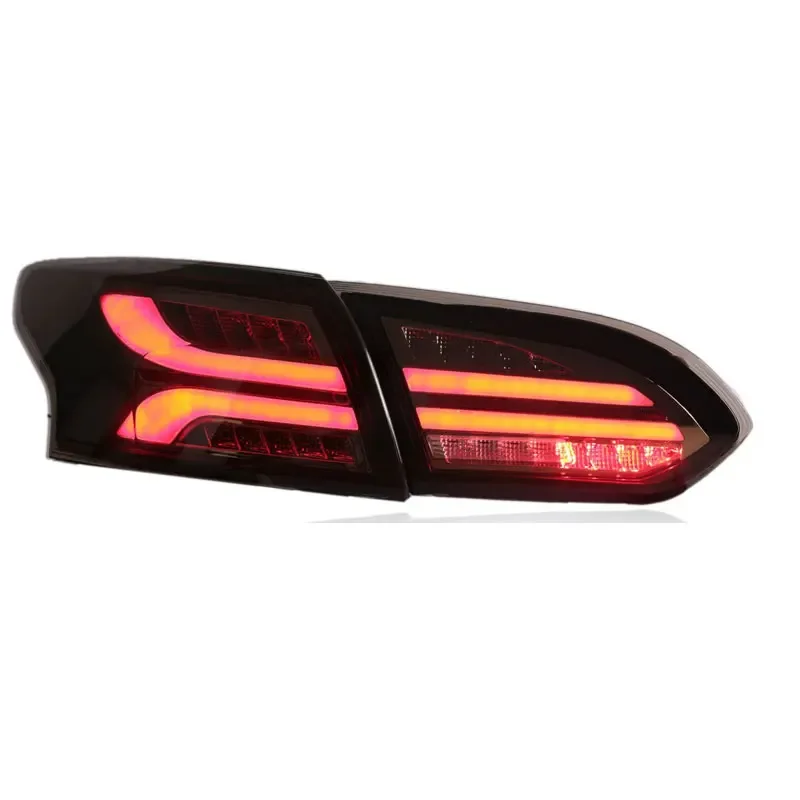 1 Pair LED Tail Light Assembly for Ford Focus 2015-2018 Taillight Plug and Play with LED Running Dynamic Turning Rear Tail Lamps
