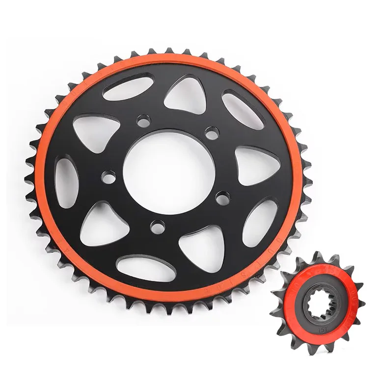 مجموعة أدوات ضرس سلسلة متينة صامتة لـ Benelli TNT300 BN302 TORNADO Keeway RKX 300 STELS BN TNT 300 302 302S 502C #6