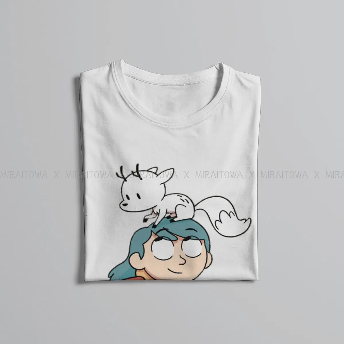 Hilda المسلسل التلفزيوني الرجال التي شيرت الأزرق الشعر فتاة الموضة تي شيرت الأصلي الشارع الشهير الاتجاه الجديد #5