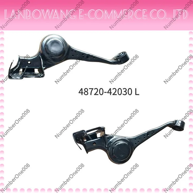 Rear Lower Control Arm 48710-42010 48720-42030 Set of 2 Compatible for Toyota RAV4 Suspension Chassis Replacement Part