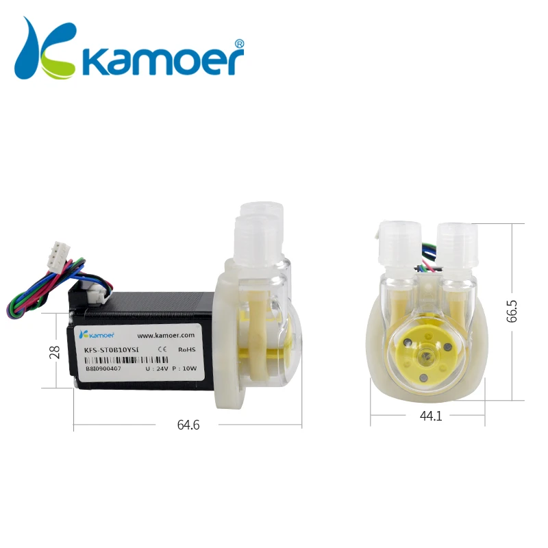 Kamoer KFS-ST Stepper Motor Self-priming 24V Spraying Peristaltic Pump for Filling Machine