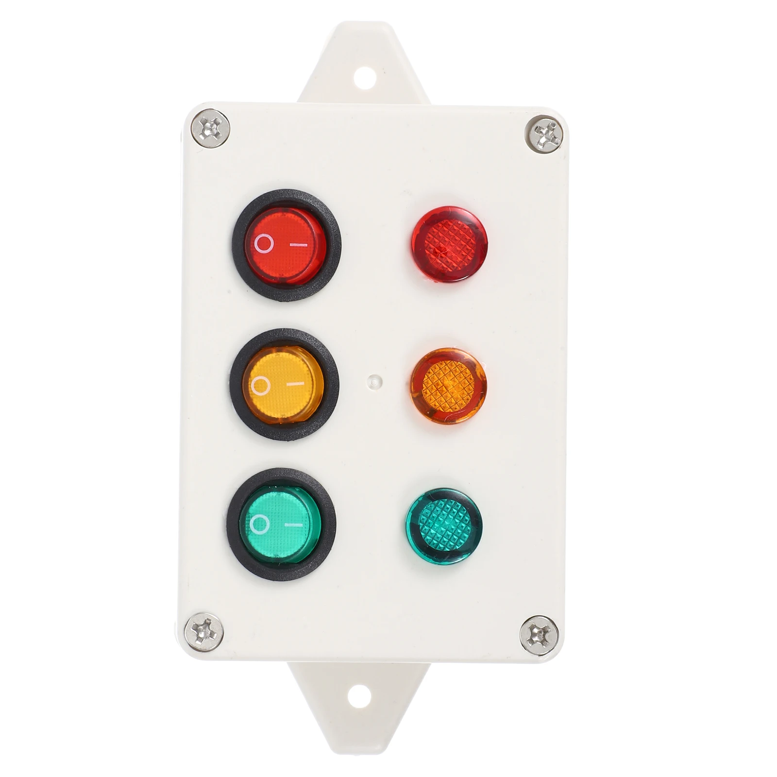 

Interesting Light Busy Board with Red Green Lamp Blocks for Toddler Activity Kids Early Learning Parts Manual DIY Toys