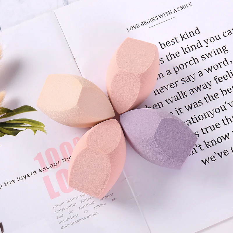 1/2 個特大メイクスポンジファンデーション化粧パフデュアルユースソフトパウダーパフコンシーラー美容スポンジブレンダーメイクアップパフ