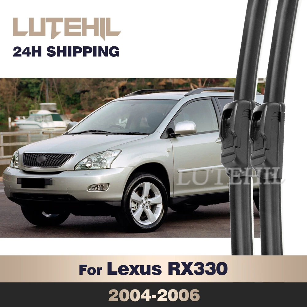

For Lexus RX330 2004-2006 2005 Wiper Front Wiper Blades Windshield Windscreen Window Brush 26"+22"