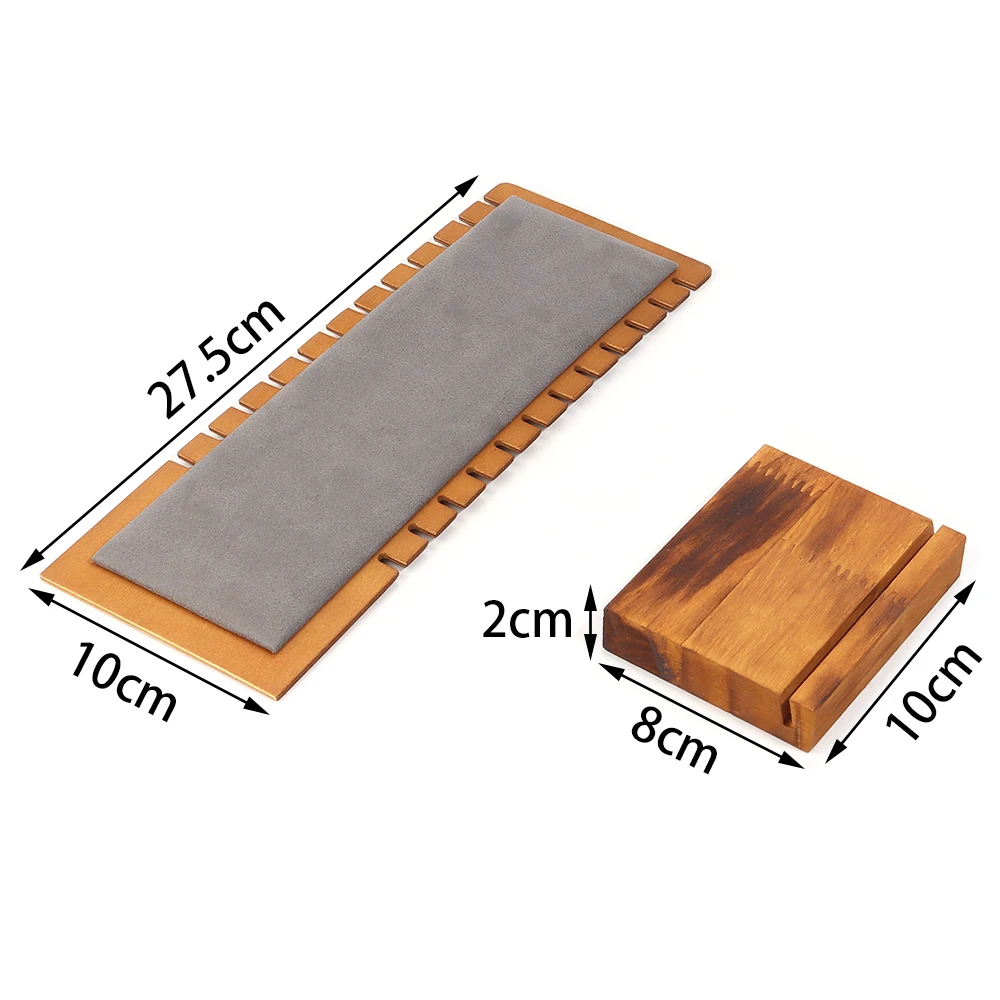 松材製ネックレスフレーム L字型ジュエリーディスプレイフレーム ペンダントサポート ジュエリーディスプレイ小道具 ジュエリー収納用