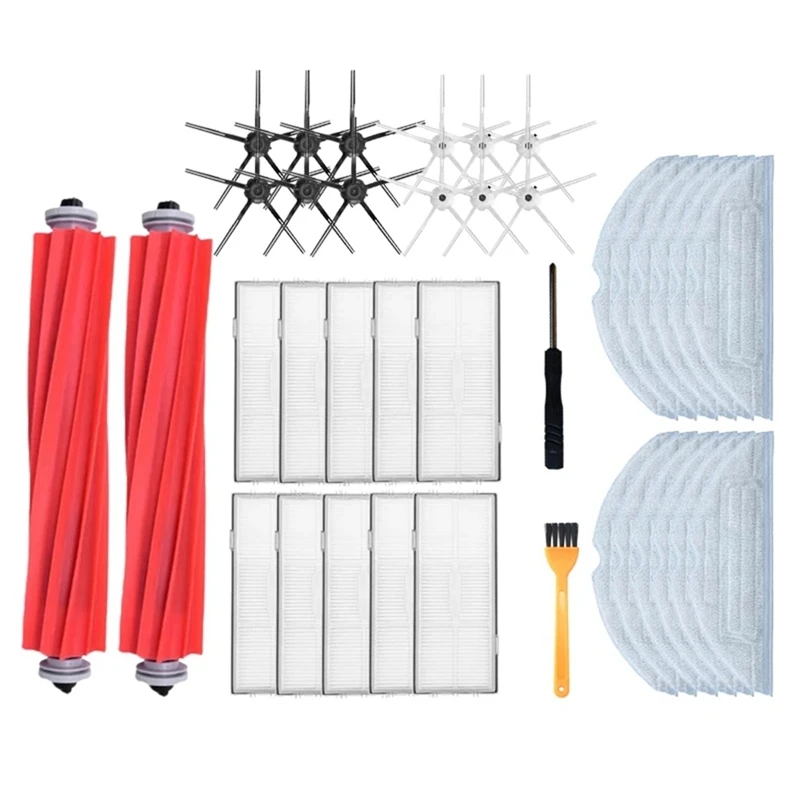 

38Pcs For Xiaomi Roborock S7 / S7 Maxv Ultra HEPA Filter Dust Bag Accessories Robot Vacuum Cleaner Main Brush Mop Cloth