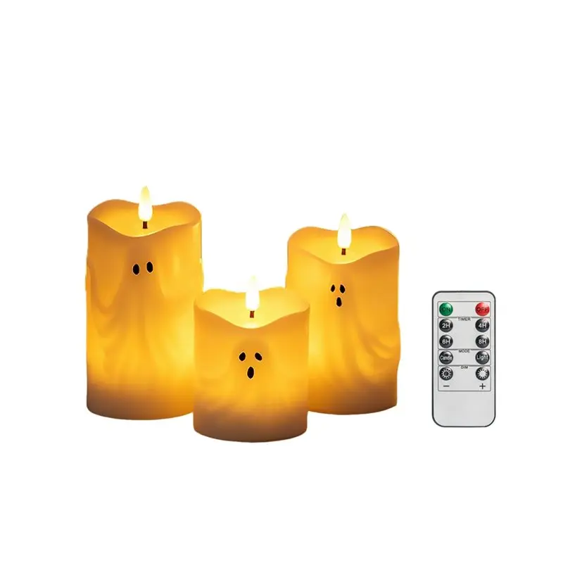 abyn-6pcs-candele-a-cono-senza-fiamma-a-tema-halloween-con-telecomando-e-timer-candele-led-con-stoppino-3d-candele-finte-per-halloween