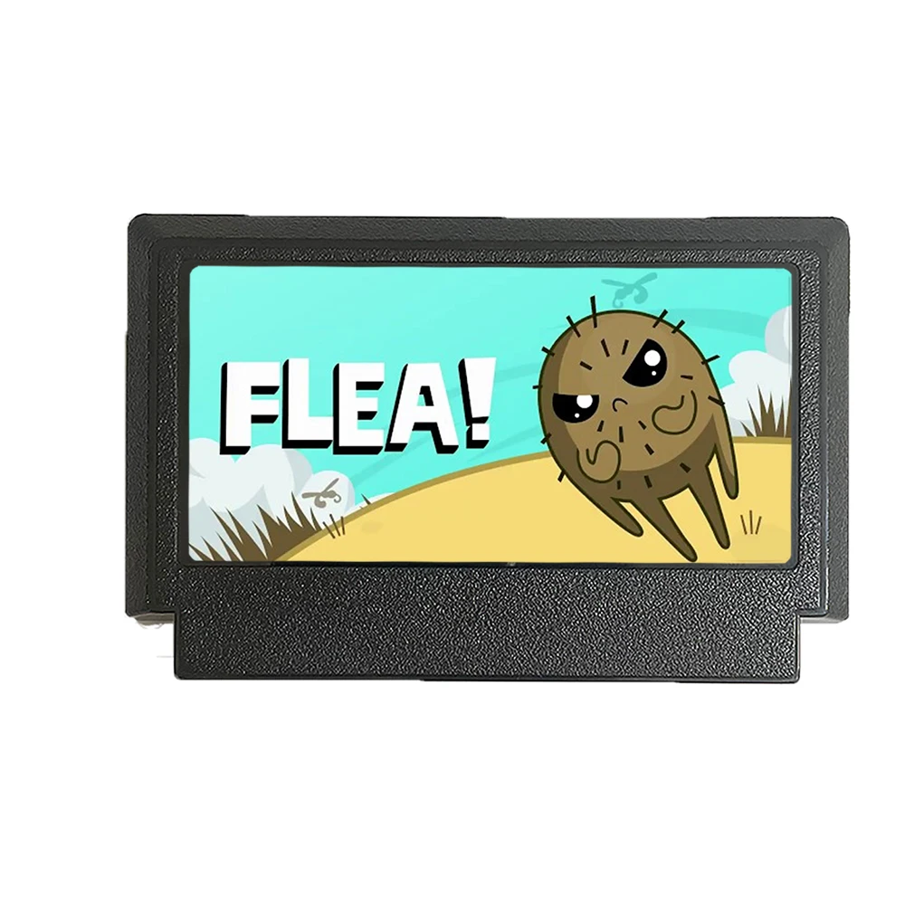 FLEA! - A Brand NEW 8 Bit 60 Pin FC Famicom Game Cartridge For Nintendo Family Computer Game Console