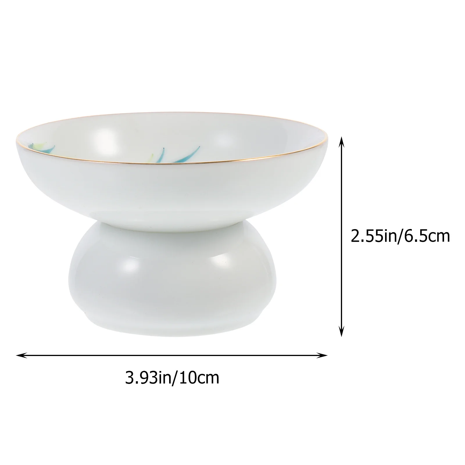 فلتر شاي سيراميك ستايل مع حامل سطح أملس مقاوم لدرجات الحرارة العالية مثالي لتخمير الشاي اليومي