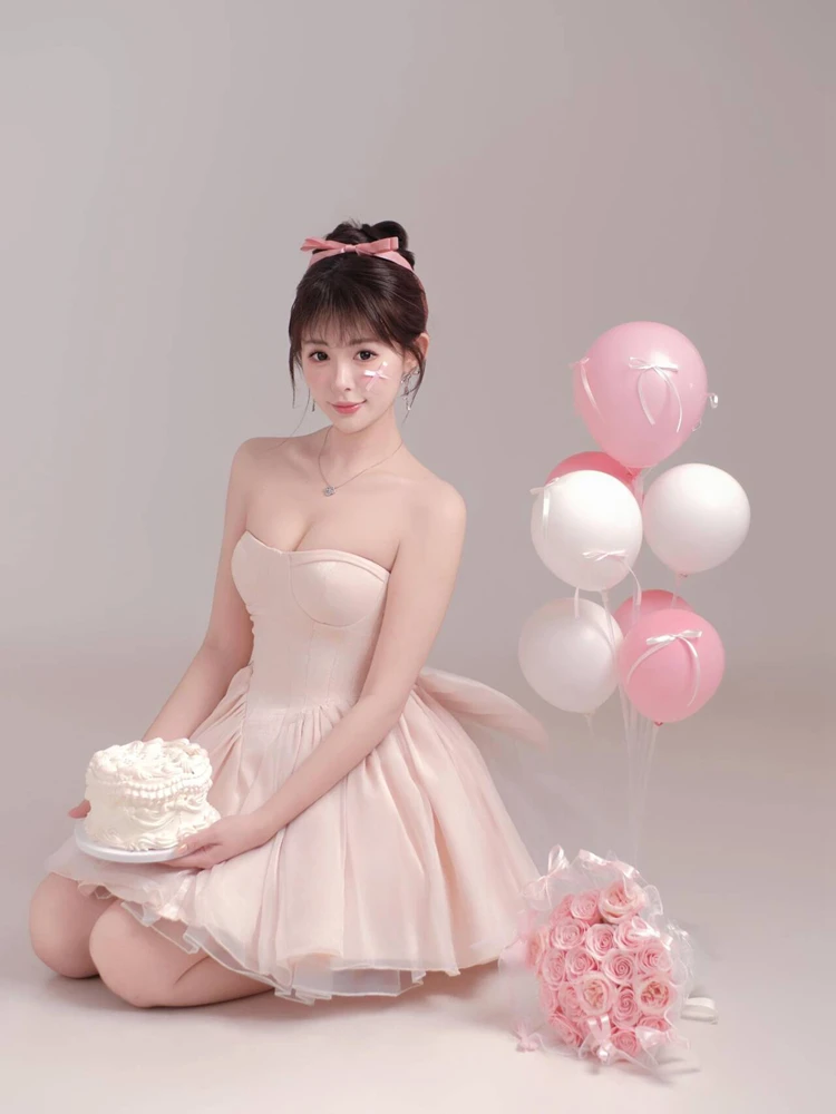 sweet-ballet-pink-dr-art-photo-studio-fre-sle-birthday-dr-for-girls-traditional-costume-stage-costume-no-brand