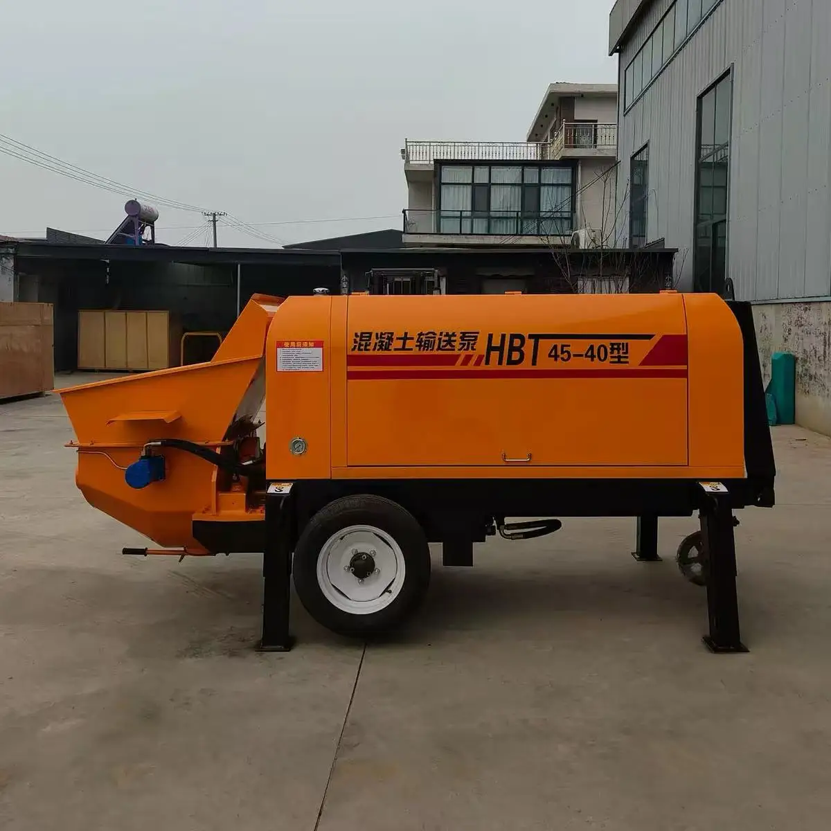 

Customized Electric Motor Concrete Pump Mobile Portable Concrete Pump Diesel Cement Concrete Pump For Sale