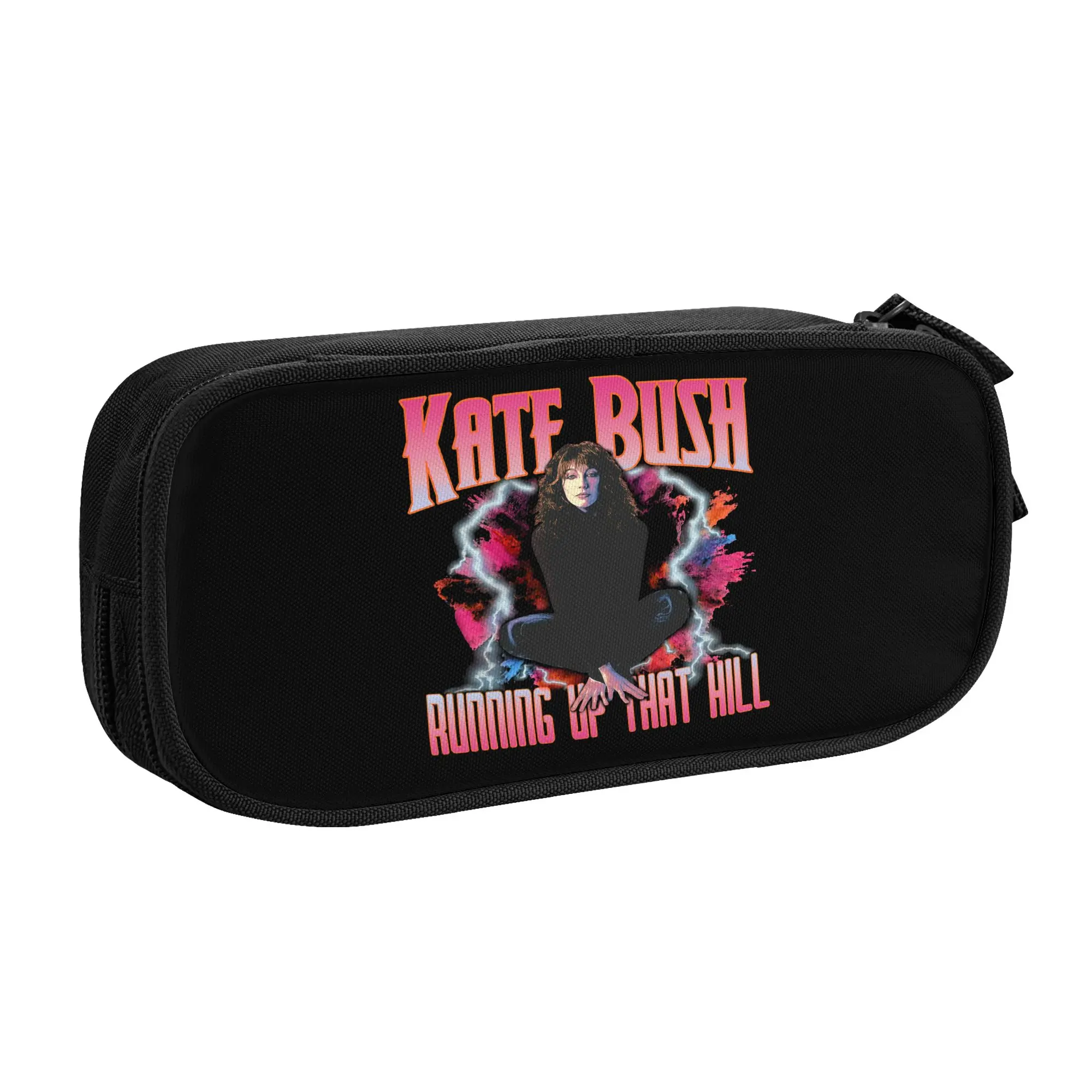 Catherine Bush Kate Bush  Korean Pencil Cases Girl Boy Large Capacity English Singer  Pencil Pouch Students Stationery