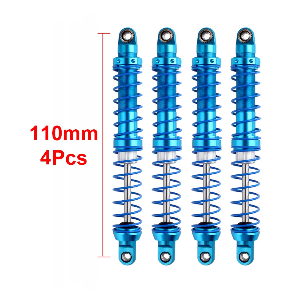 INJORA Metall-Stoßdämpfer 80 90 100 110 120 mm Öldämpfer für 1/10 RC Car Truck Crawler Axial SCX10 TRX4 Redcat Gen8