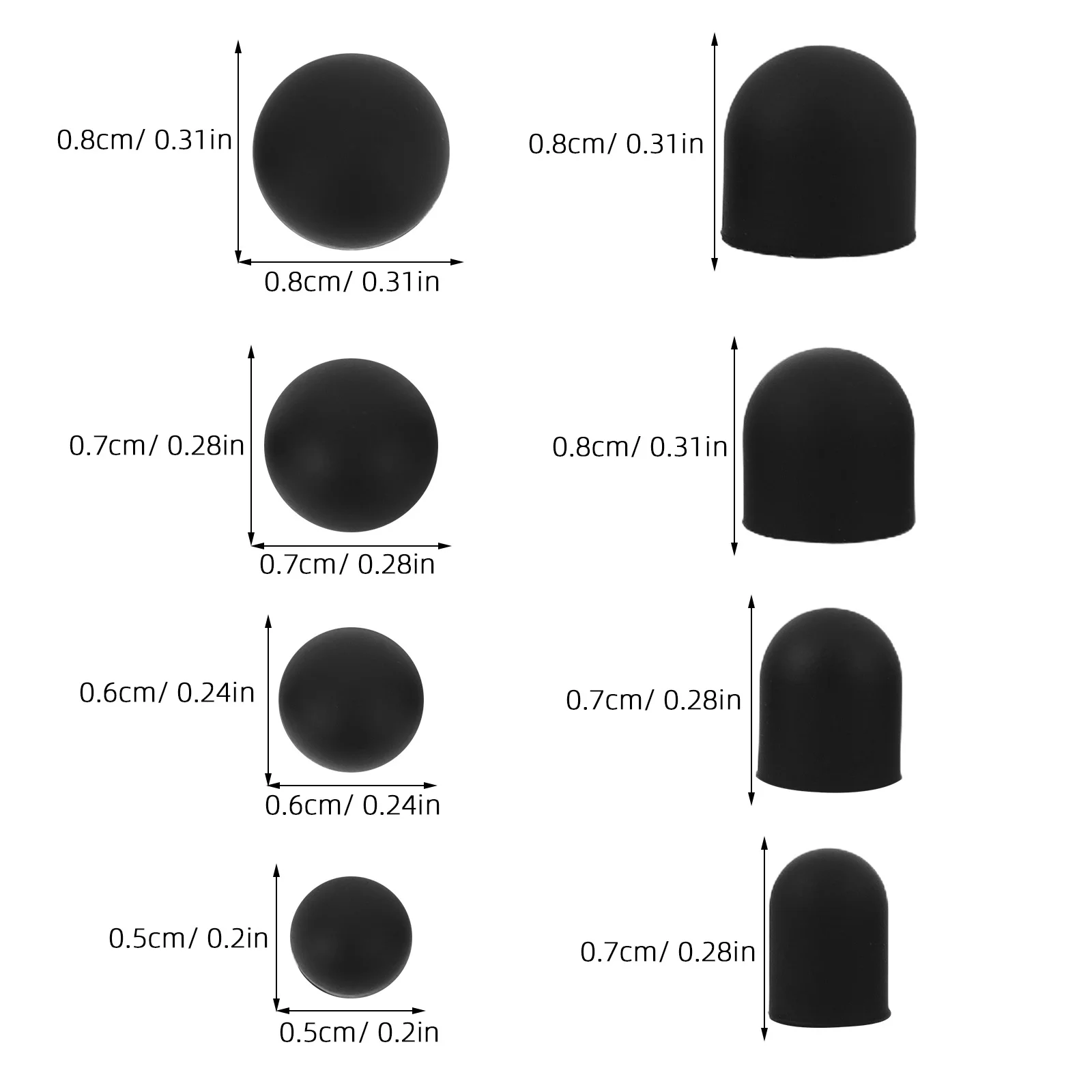 60 قطعة قلم ستايلس من السيليكون نصائح استبدال المناقير عالية الدقة لا خدش لشاشة اللمس بالسعة الهاتف المحمول اللوحي القلم