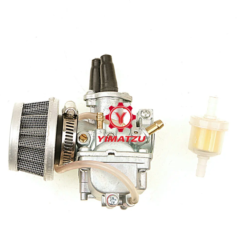 YIMATZU 2-Stroke Bicycle Engine carburetor Kit for F49CC 60CC 80CC Engine 19-21mm