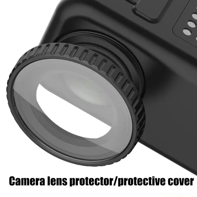 F62C Curved Lens Protectors for Sports Cameras Shock Absorbents Glass Quick Release Mechanism Adventure Ready Build