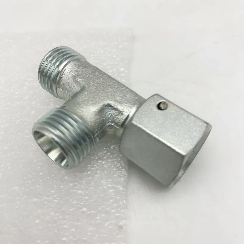 CC-52 Series Metric Male Swivel Nut Ho Adaptor Reducing Adapter Connector Hydraulic Hose Adapter Tee Hose Adapter