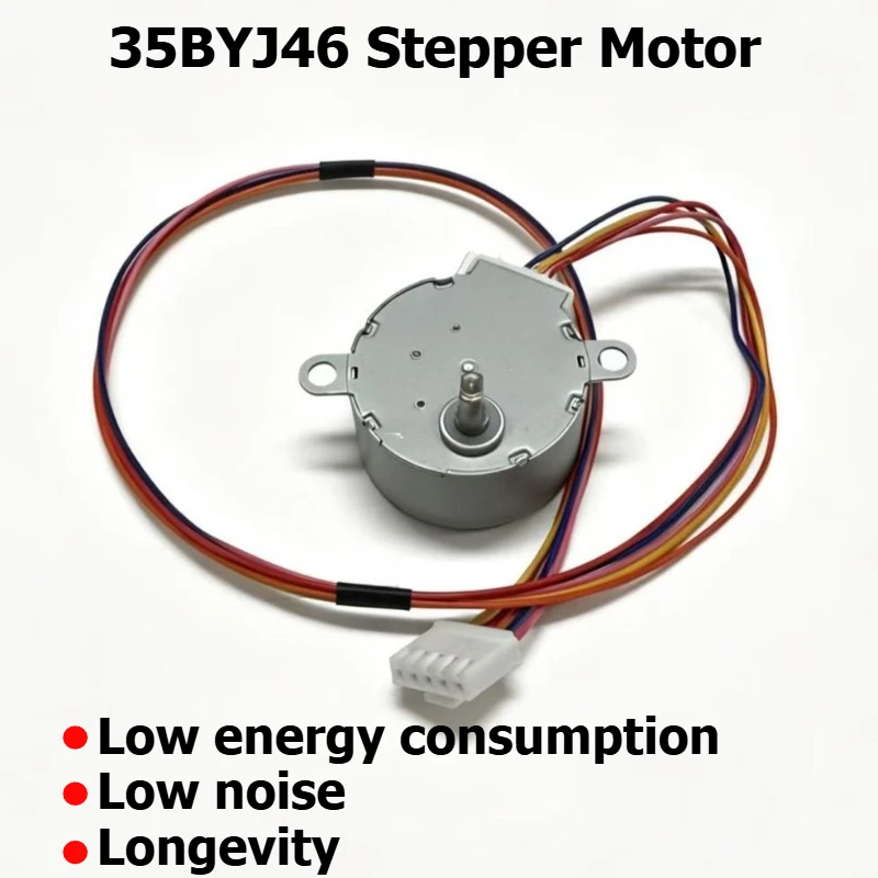 35BYJ46 Air Conditioning Deceleration Motor, Stepper Motor, Electric Fan Motor, Intelligent Air Conditioner Swing Blade Motor