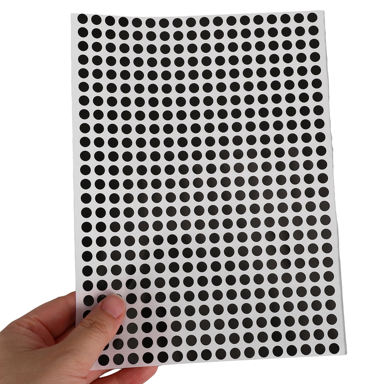 

10 Sheets Round Sticker Label Colored Dot Stickers Coding Circle Labels Paper Office Coloured