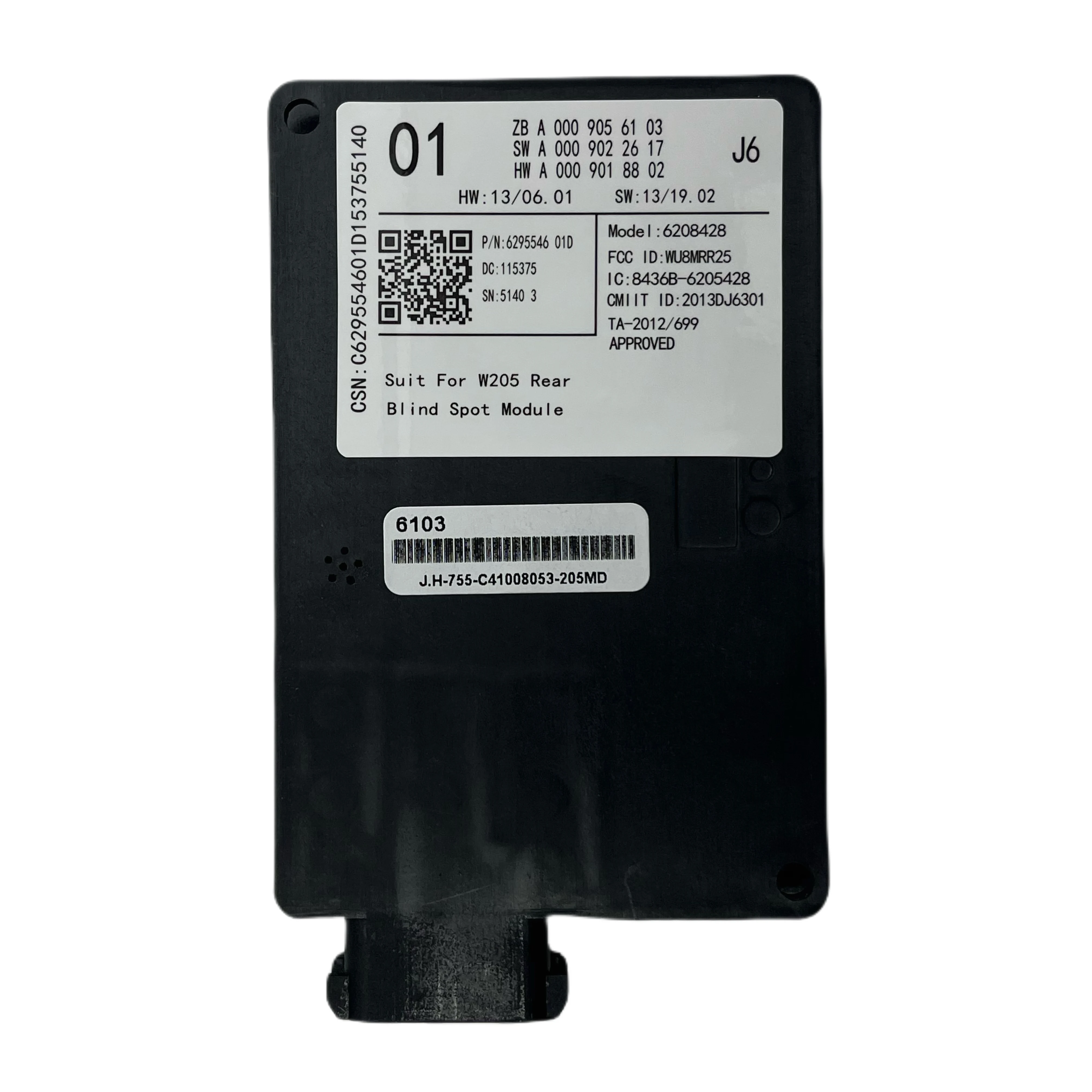 

2015-2018 MercedesBenz W205 01MULTIBEAM Auto Sensors Blind Spot Radar Module/BSD OE-A000 905 6103(W205) Back Blind Spot Module