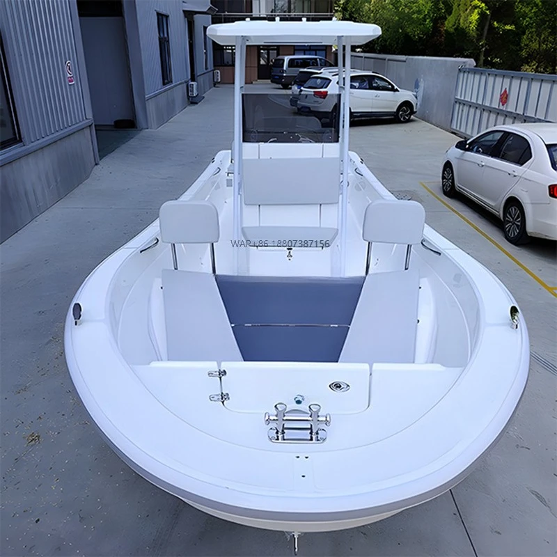 Certificación CE del barco del producto de pesca del diseño de Panga de la fibra de vidrio caliente-vendedora para la venta