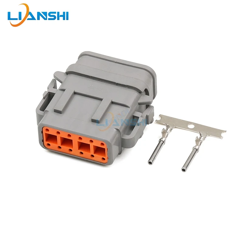 12 Pin DTM04-12PA-E007 DTM06-12SA-E007 Waterproof Automotive Male Female Connector For Engineering Vehicle Wire Harness Assembly