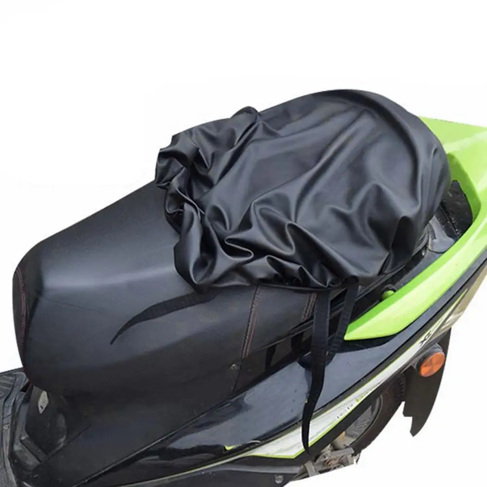 

Motorcycle Seat Cover Leather Seat Protector Wear-resisting Waterproof Cover For Motorcycle Scooter Electric Vehicle