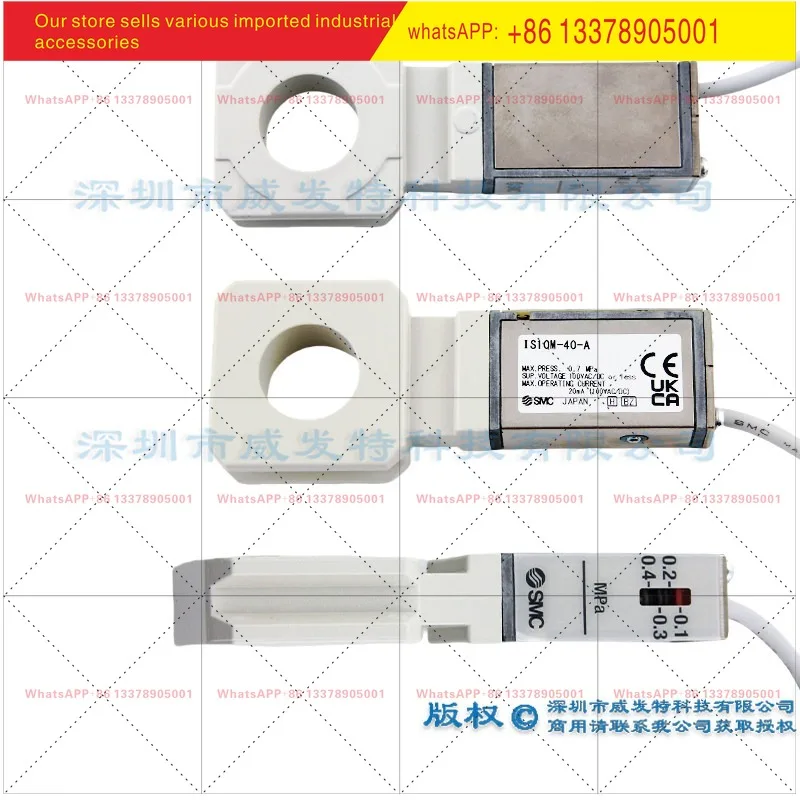 SMC IS10M-40-A IS10 3C-IS10E-4004-6L-A Pressure switch with piping adapter