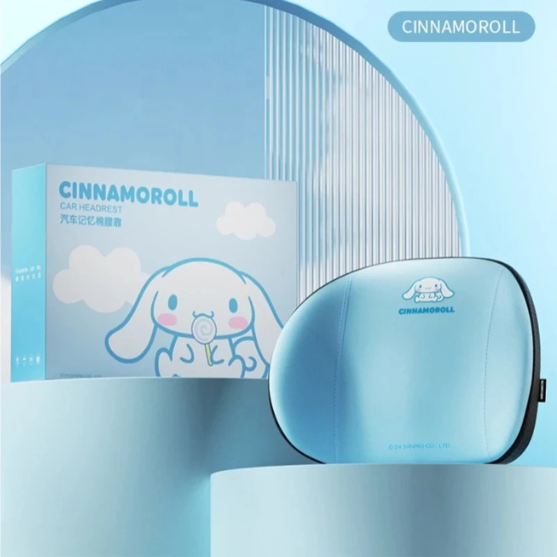

Sanrio Cinnamoroll Car Waist Support Cushion Seat Protector Driving Waist Pad Comfortable Car Seat Waist Support