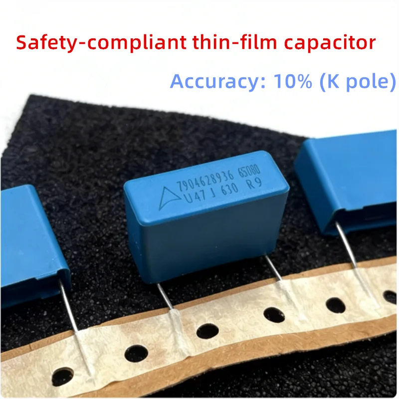 2PCS MKP 630V Safety-Compliant Thin-Film Capacitor Accuracy 10% (K pole) 0.47UF 0.1UF 0.68UF 0.33UF 10UF 10UF 2.2UF 0.08UF