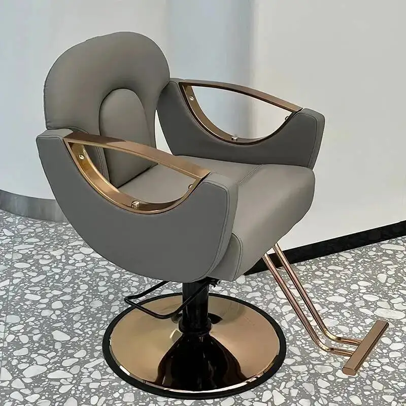 Equipo Peluquería Belleza Silla de lujo Gaming Sillón reclinable Peluquería Maquillaje Cosmético Silla Barbero Accesorios para el hogar
