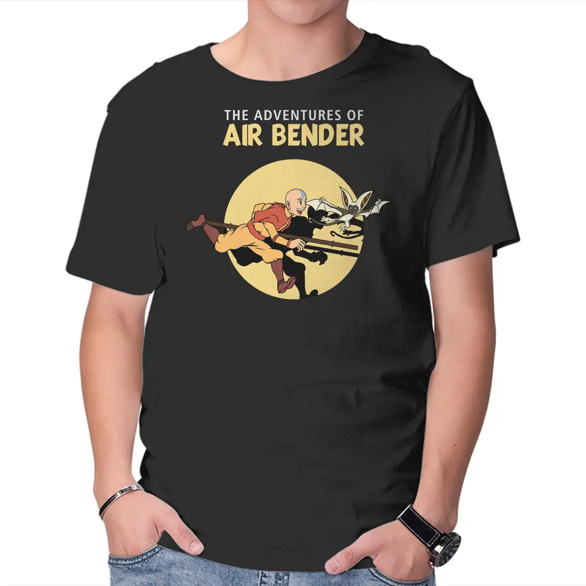 The Adventures Of Air Bender Anime Graphic T-shirts For Men Clothing Women Short Sleeve Tees New Arrivals Unisex Summer