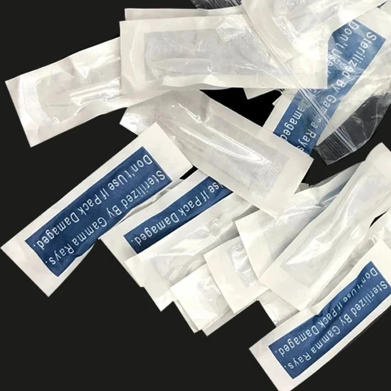 

1rl Permanent Makeup Tattoo Needle Tips 100pcs 1R Dragon/Mosaic/Merlin Tattoo Machine Round Needles Caps