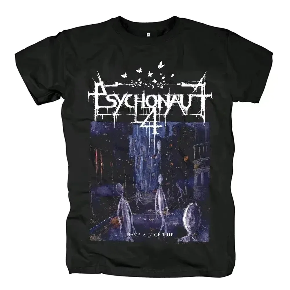 Psychonaut4 Black Metal Band Casual T-Shirt Herren- und Damen-Luxusmarken-Top 2026 New Band – Detail 6