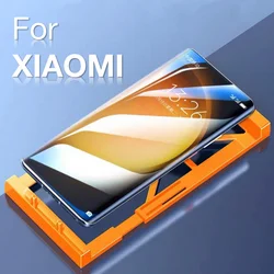 for Xiaomi 13 12 Pro 10 11 12x Civi Ultra Note 10 Lite Explosion-proof Screen Protector Glass Protective with Install Kit