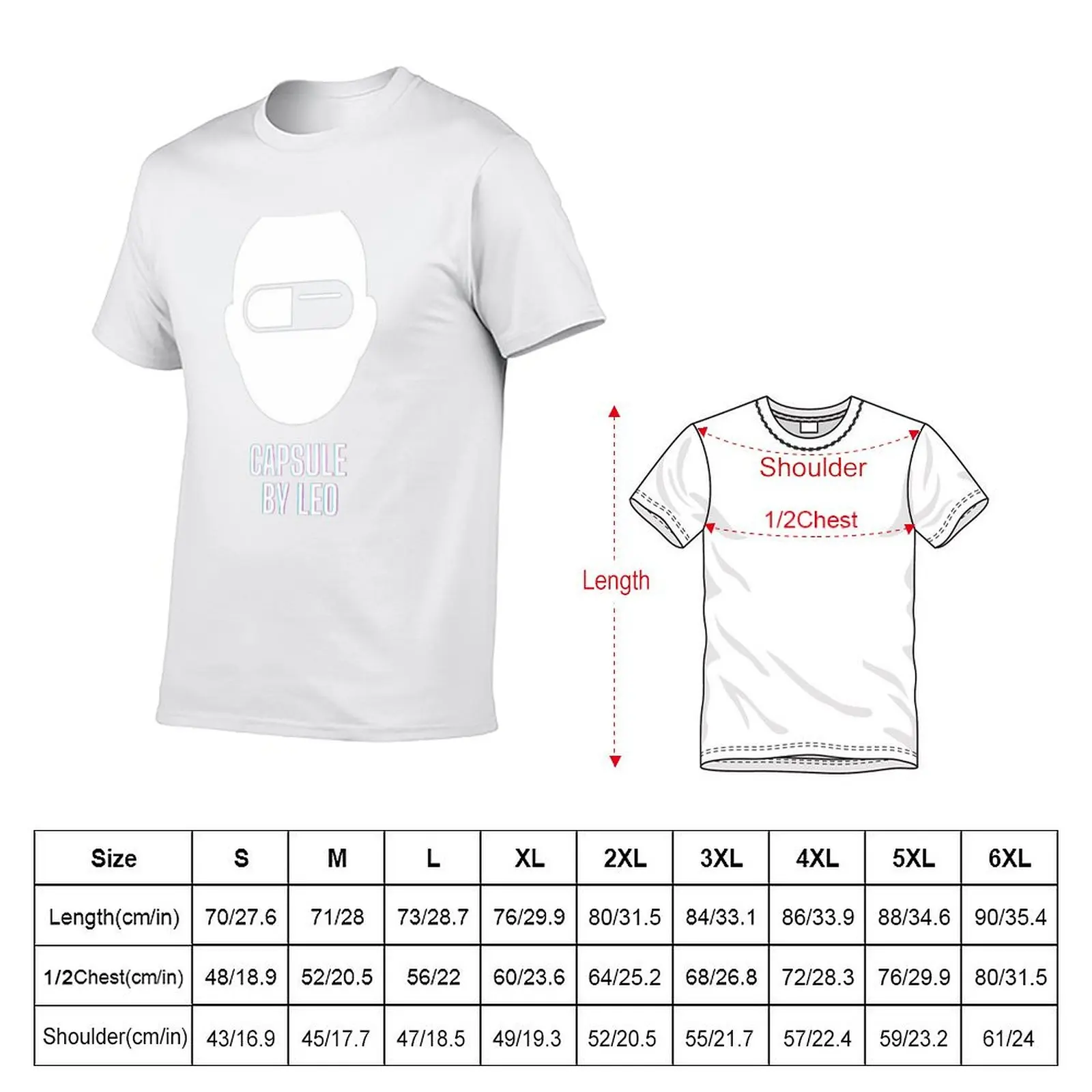 Dise?o oficial Capsule by leo T-Shirt Basic Plain Tee for Spring and Summer