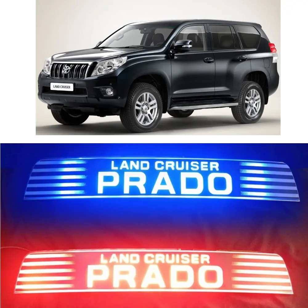 For Toyota Prado Land Cruiser 2010 2011 2012 2013 2014 2015 2016 2017  Sequential LED Spare Tire Brake Light (Dynamic Flow)