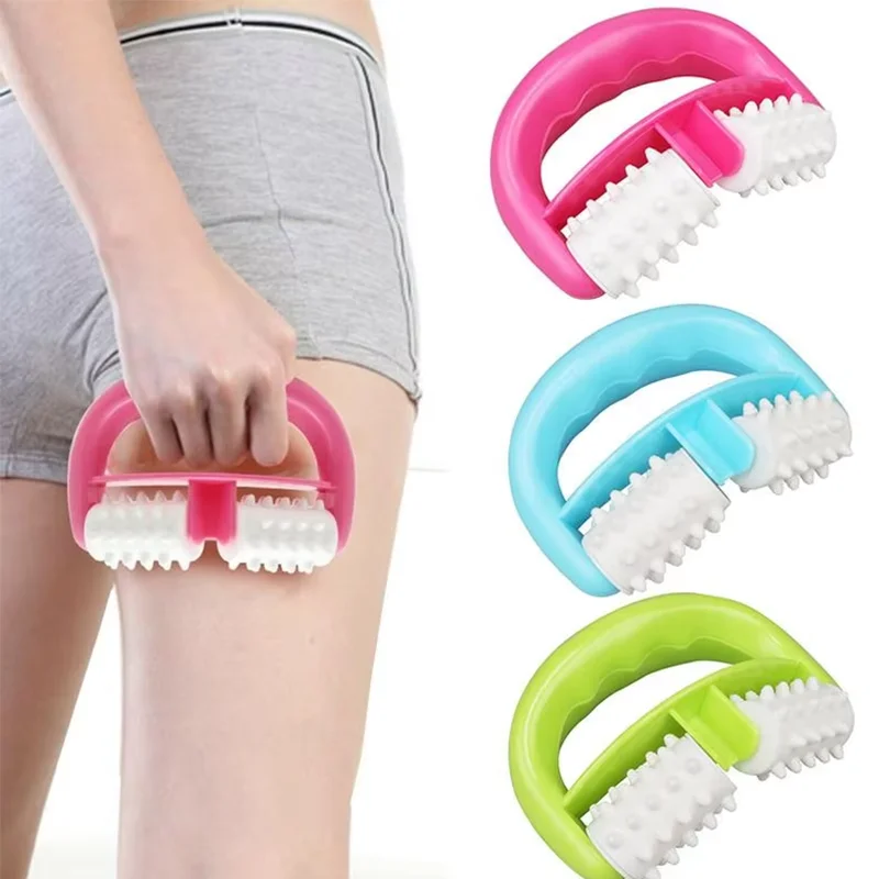 

Handheld Roller Massager Lumbar Massager Body Shaping and Leg Slimming Meridian Massager