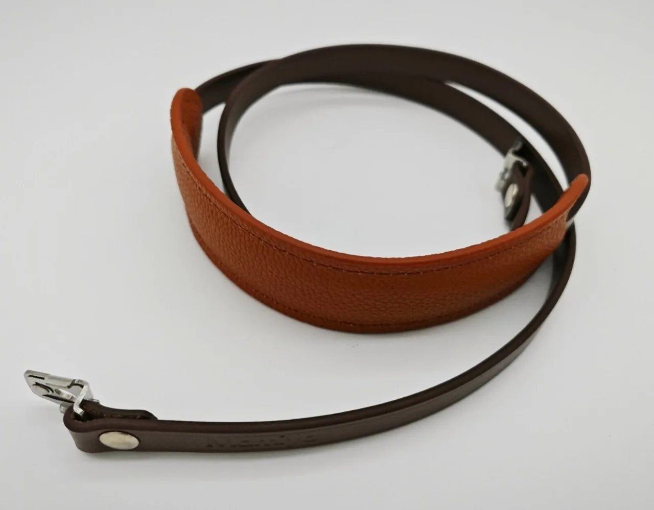 

New Leather Shoulder Neck Strap F/ Mamiya 645 M645 1000S C220F C330 C330S Brown